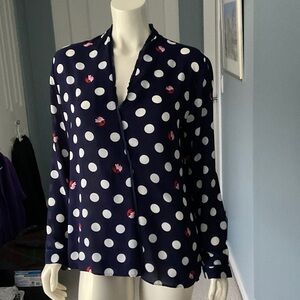 Marc Cain polka dot blouse